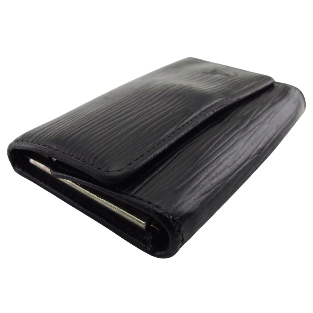 LOUIS VUITTON Key case Key holder M63812 black Multicles6