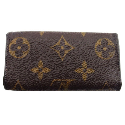 LOUIS VUITTON Key case Key holder M62631 Brown beige Multicles4