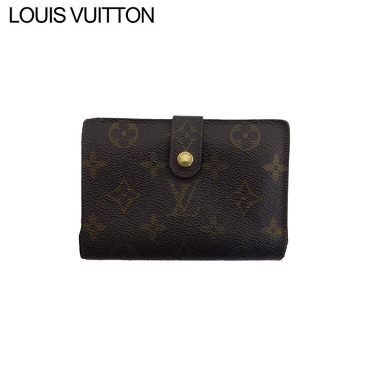 LOUIS VUITTON Bifold Wallet M61663 Brown x beige Portonet Bie Vienova