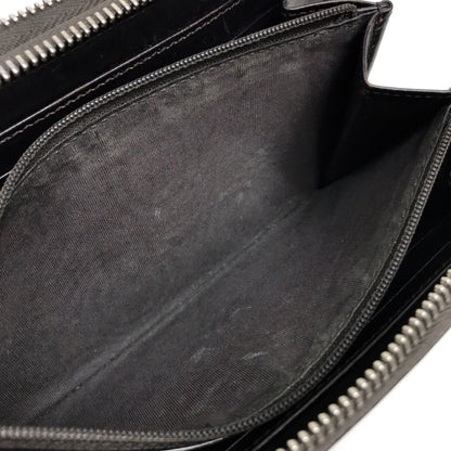 GUCCI Long Wallet Purse 269883 leather Dark brown Diamante Travel case
