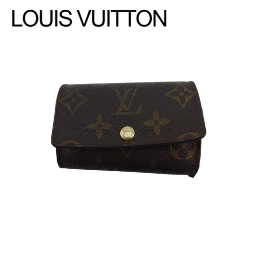 LOUIS VUITTON Key case Key holder M62630 Brown beige Multicles6