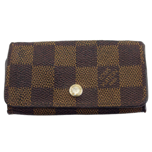 LOUIS VUITTON Key case Key holder Ebene Multicles4