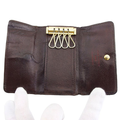 LOUIS VUITTON Key case Key holder Ebene Multicles4