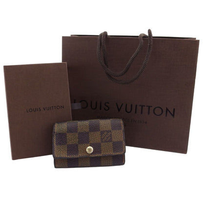 LOUIS VUITTON Key case Key holder Ebene Multicles6