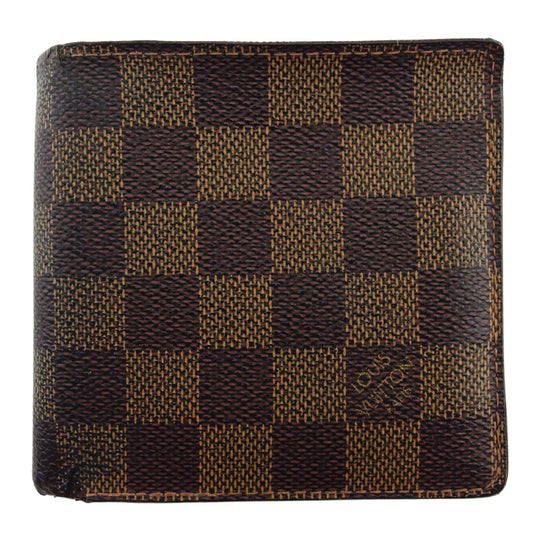 LOUIS VUITTON Bifold Wallet N61665 Ebene Porto Vie cult Credit Monet