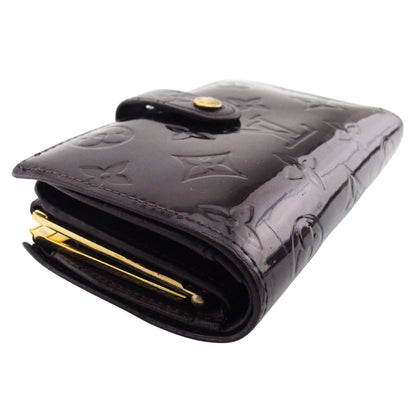 LOUIS VUITTON Bifold Wallet M93521 Purple brown Portefeuille Viennoiserie