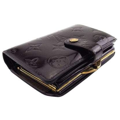 LOUIS VUITTON Bifold Wallet M93521 Purple brown Portefeuille Viennoiserie
