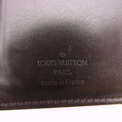 LOUIS VUITTON Bifold Wallet M93521 Purple brown Portefeuille Viennoiserie