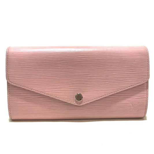 LOUIS VUITTON Folded wallet M61394 Epi Leather pink Epi Portefeuille Sarah