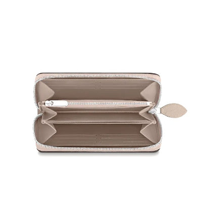 LOUIS VUITTON Long Wallet Purse M69821 Monogram Mahina Galle Zip Around Monogram Mahina Zippy wallet unisex(Unisex) Used Authentic