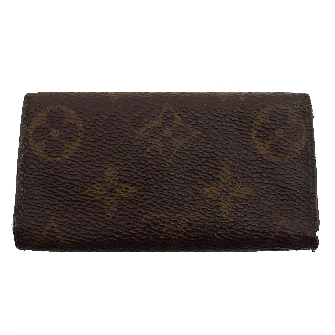 LOUIS VUITTON Key case Key holder M62631 Brown beige Multicles4