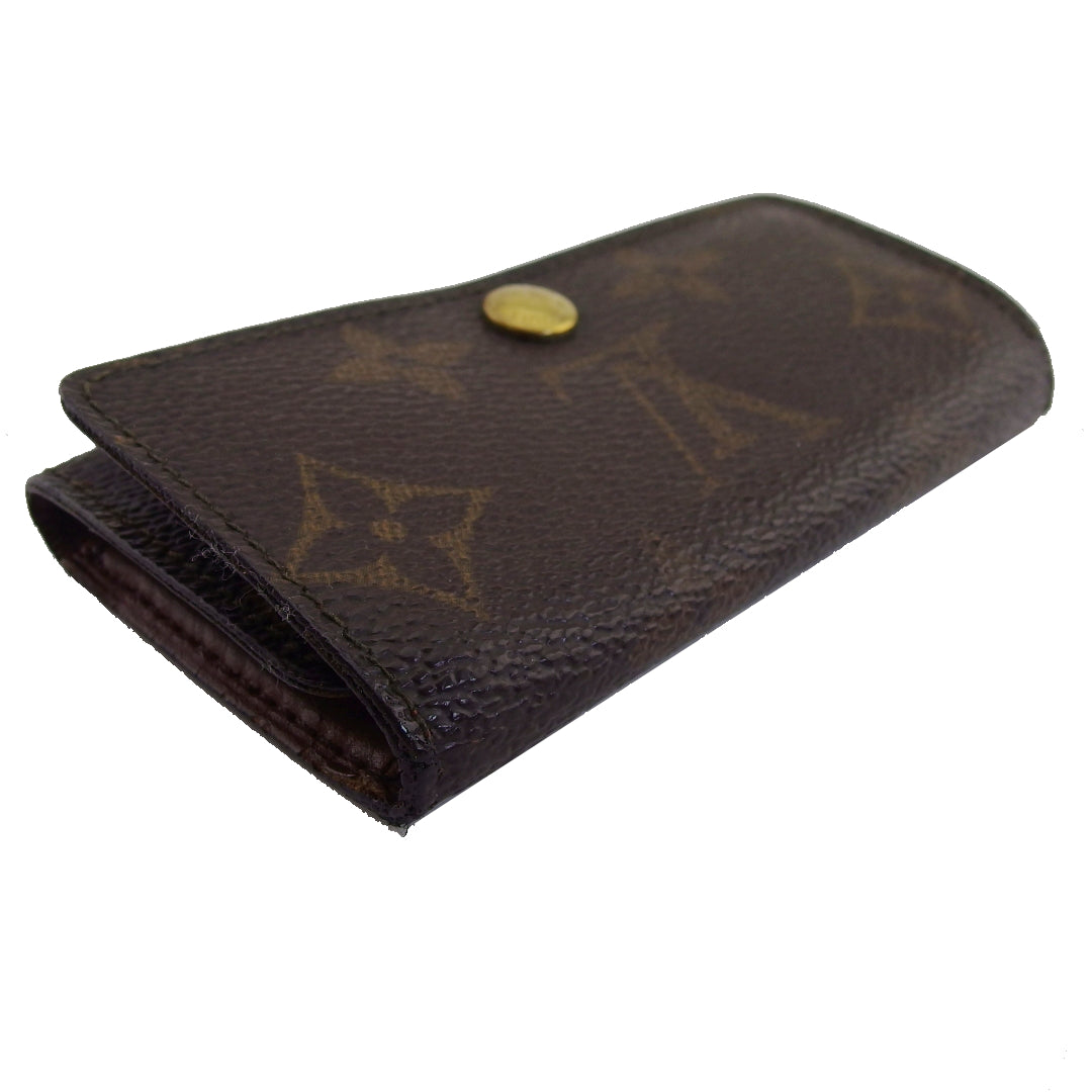 LOUIS VUITTON Key case Key holder M62631 Brown beige Multicles4