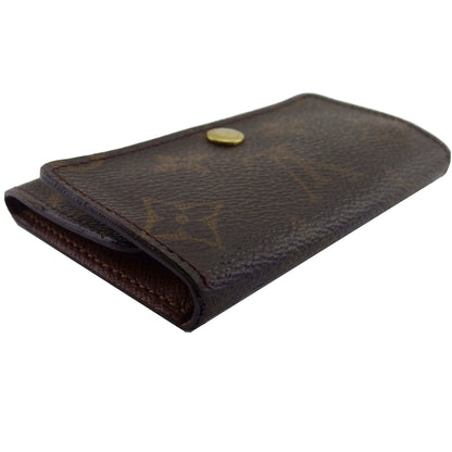 LOUIS VUITTON Key case Key holder M62630 Brown beige Multicles6
