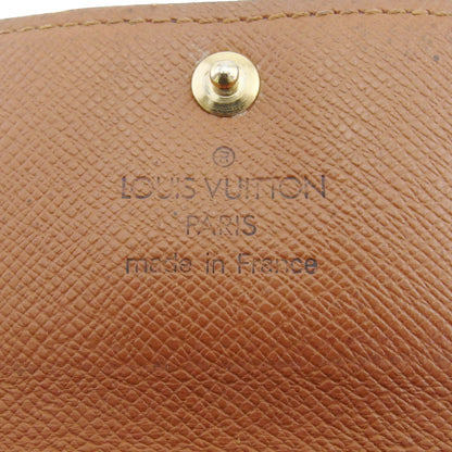 LOUIS VUITTON Key case Key holder M62631 Brown beige Multicles4