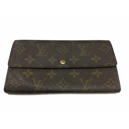 LOUIS VUITTON Long Wallet Purse Monogram