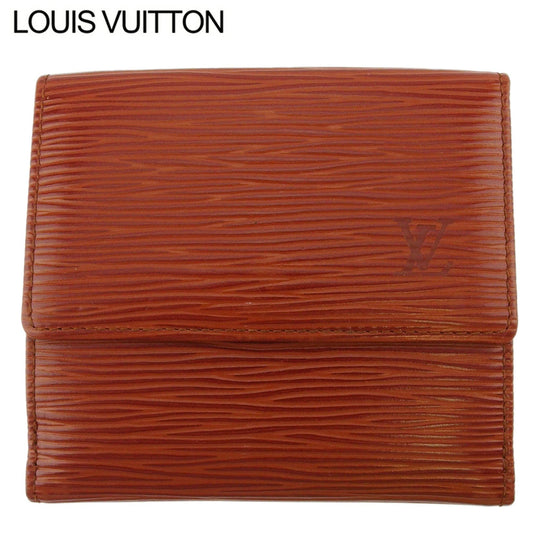 LOUIS VUITTON Bifold Wallet M63483 Brown Porte Monnaie Billets Cartes Credit