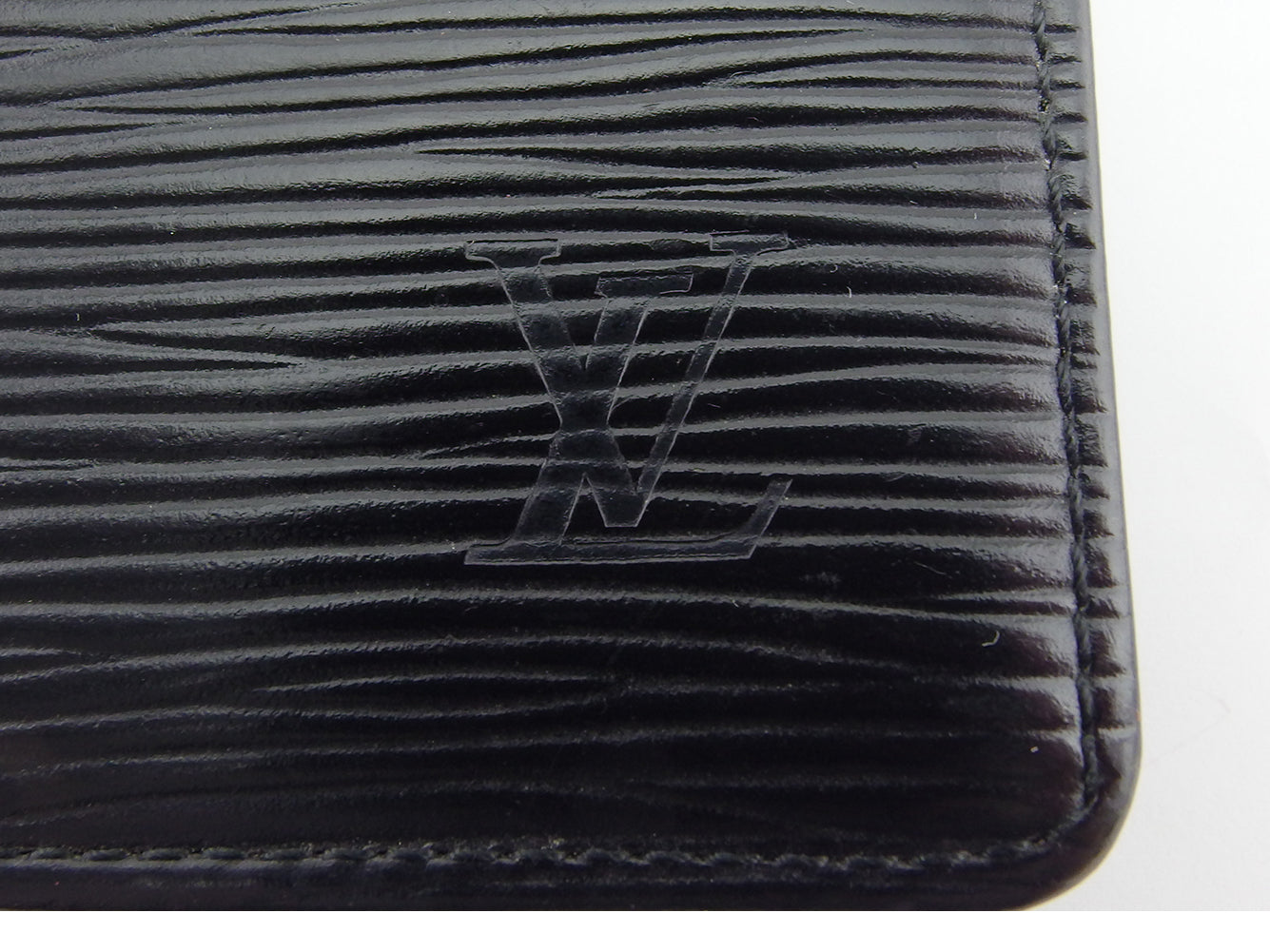 LOUIS VUITTON Bill Compartment M63212 black Porto Cartes Cridit Yen