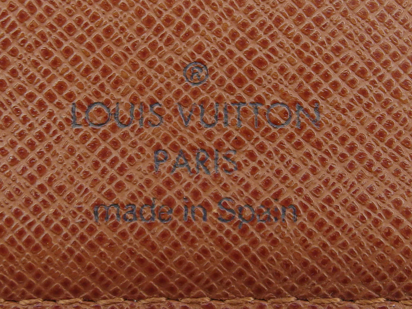 LOUIS VUITTON Bifold Wallet M61665 Brown beige Porte Billets Cartes Crdit Monet