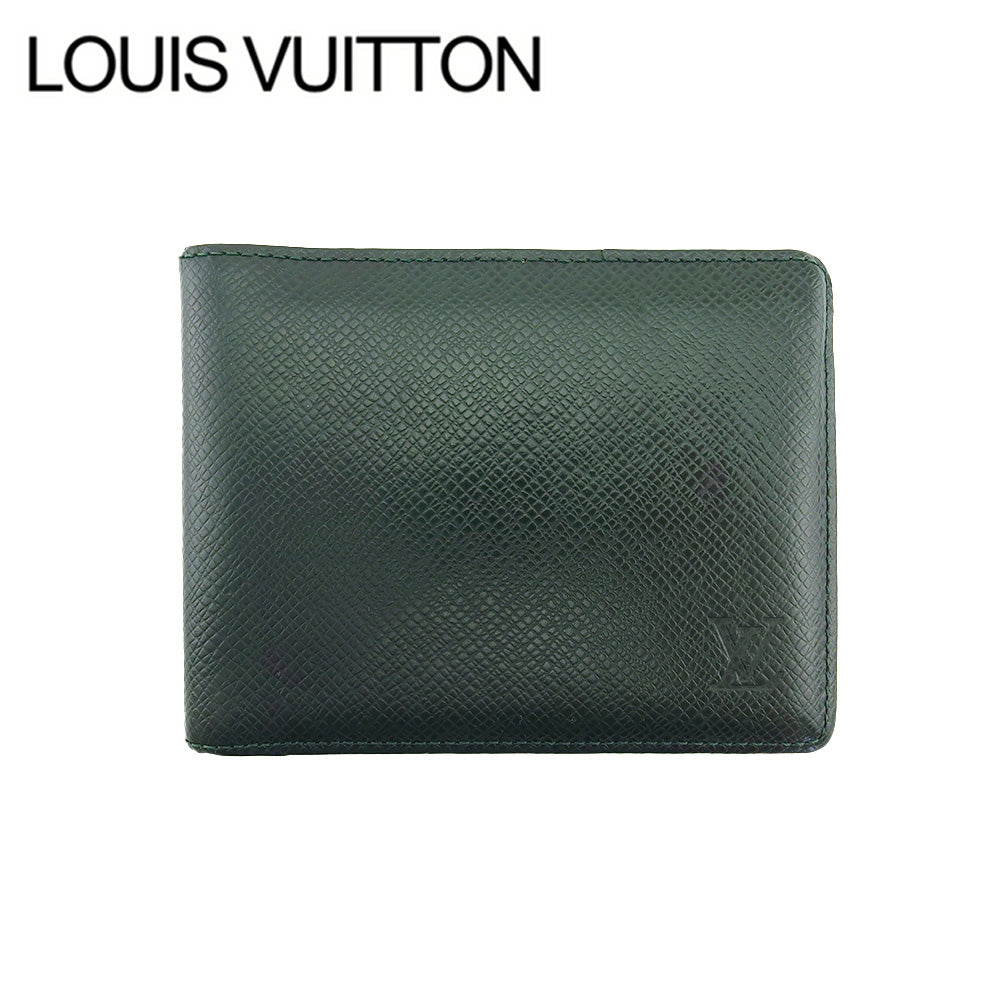 LOUIS VUITTON Bill Compartment M30484 green Porte Billets6Cartes Crdit