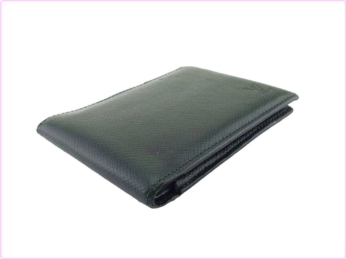LOUIS VUITTON Bill Compartment M30484 green Porte Billets6Cartes Crdit