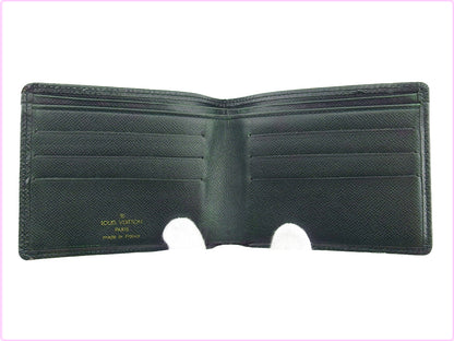 LOUIS VUITTON Bill Compartment M30484 green Porte Billets6Cartes Crdit