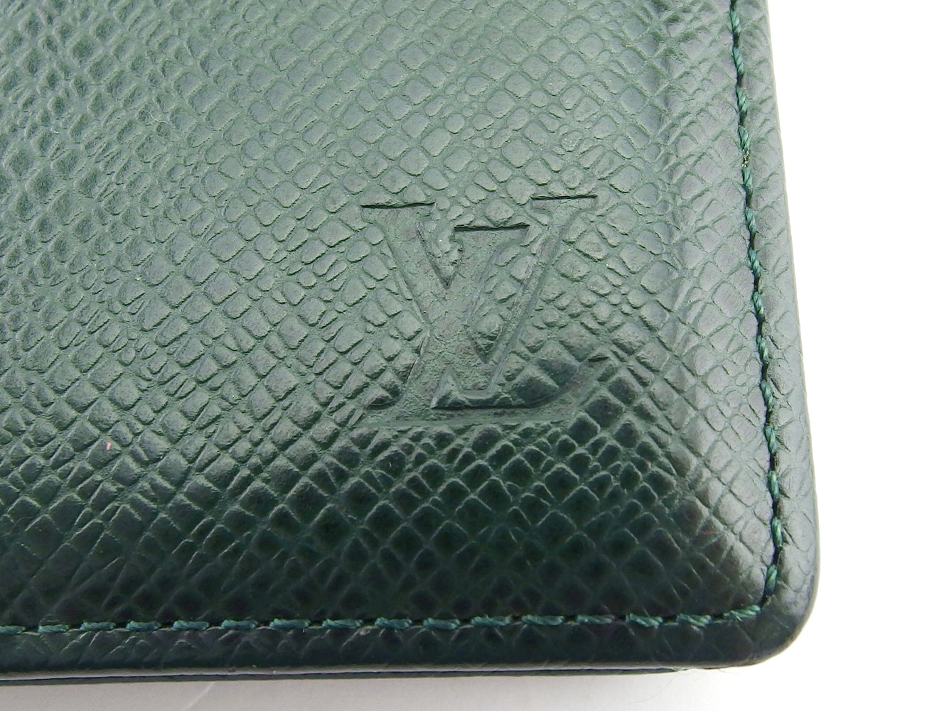 LOUIS VUITTON Bill Compartment M30484 green Porte Billets6Cartes Crdit