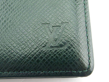 LOUIS VUITTON Bill Compartment M30484 green Porte Billets6Cartes Crdit