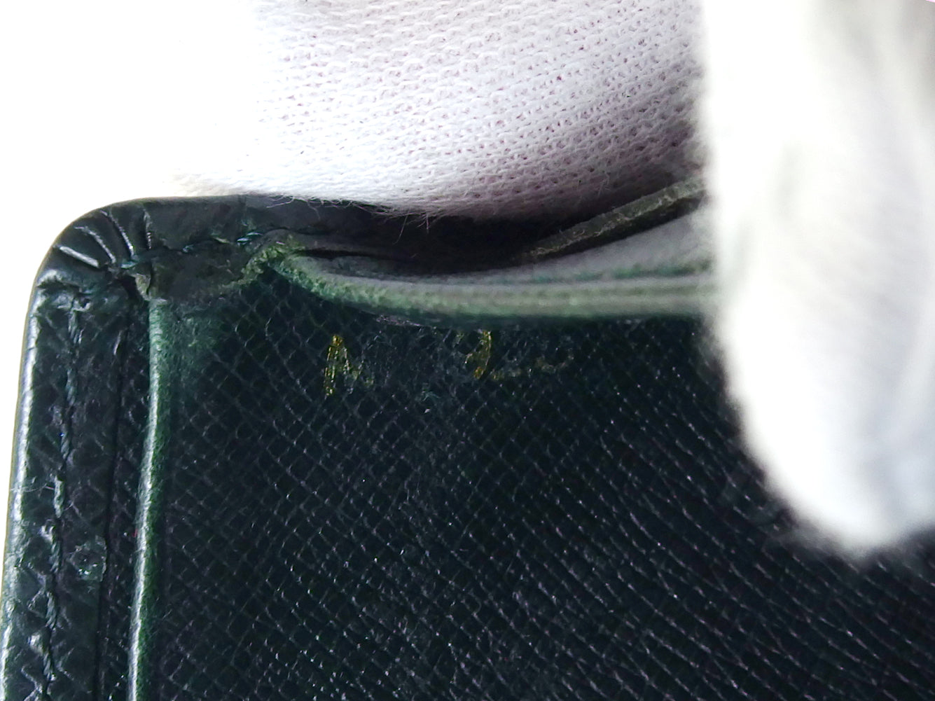 LOUIS VUITTON Bill Compartment M30484 green Porte Billets6Cartes Crdit