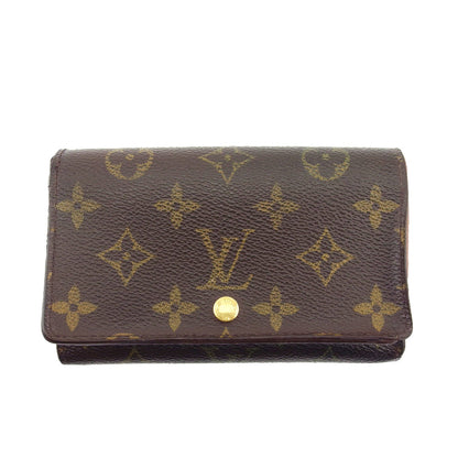 LOUIS VUITTON Long Wallet Purse M61730 Brown beige Portonebi Tresol