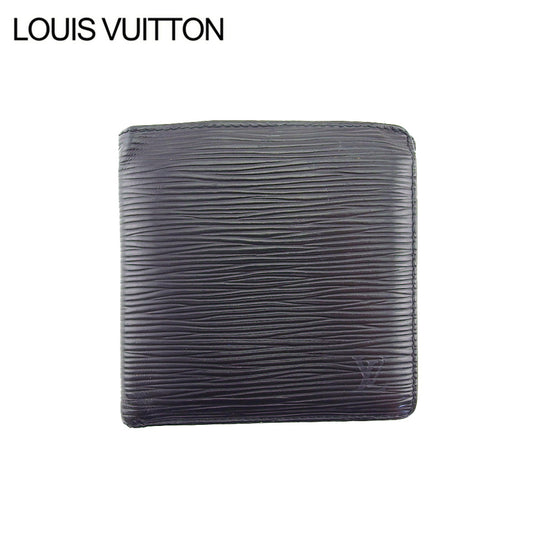 LOUIS VUITTON Bifold Wallet M63542 black Porte Billets Cartes Crdit Monet