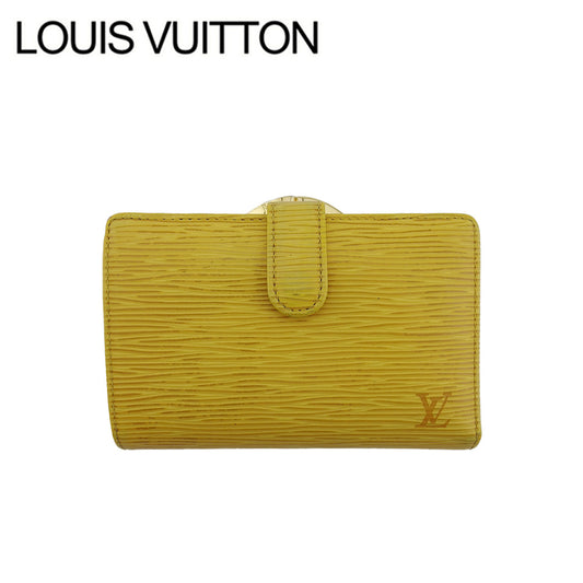 LOUIS VUITTON Bifold Wallet M63249 Yellow purple Portonevie Vienova