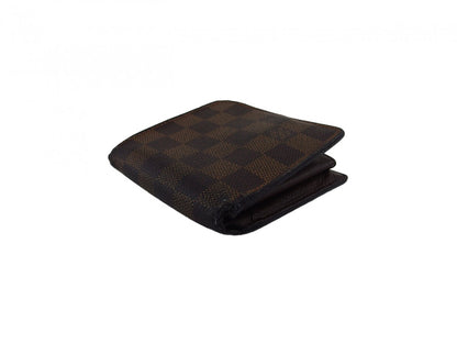 LOUIS VUITTON Bifold Wallet N61665 Brown beige Porte Billets Cartes Crdit Monet