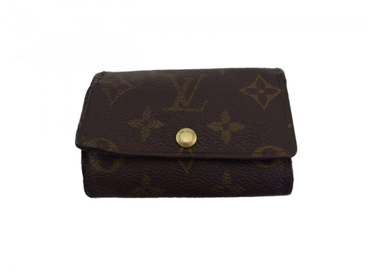 LOUIS VUITTON Key case Key holder M62630 Brown beige Multicles6