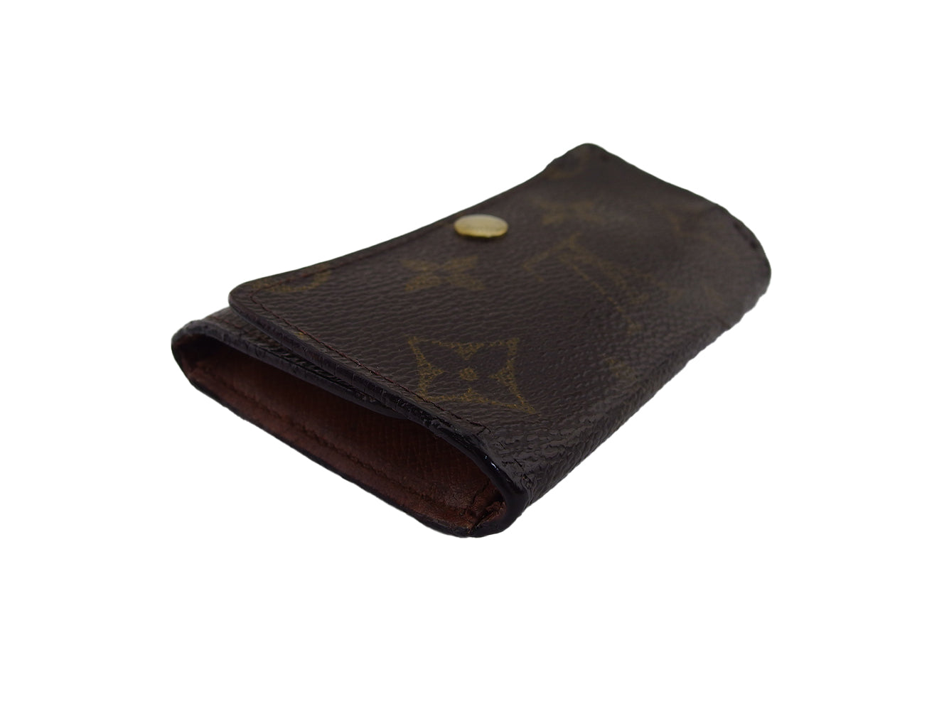 LOUIS VUITTON Key case Key holder M62630 Brown beige Multicles6