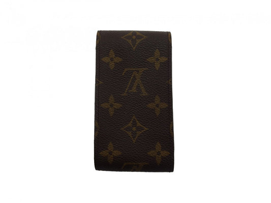 LOUIS VUITTON Cigarette case M63024 Brown beige Etui cigarette