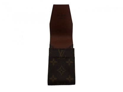 LOUIS VUITTON Cigarette case M63024 Brown beige Etui cigarette