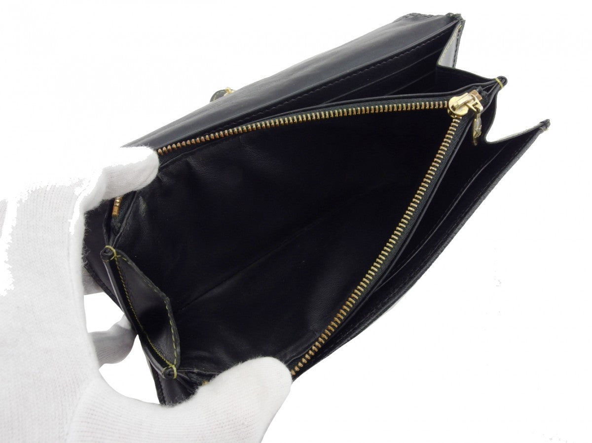 LOUIS VUITTON Long Wallet Purse M95645 black Portefeuille Le Favori