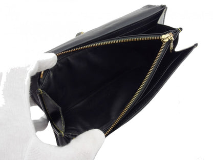 LOUIS VUITTON Long Wallet Purse M95645 black Portefeuille Le Favori