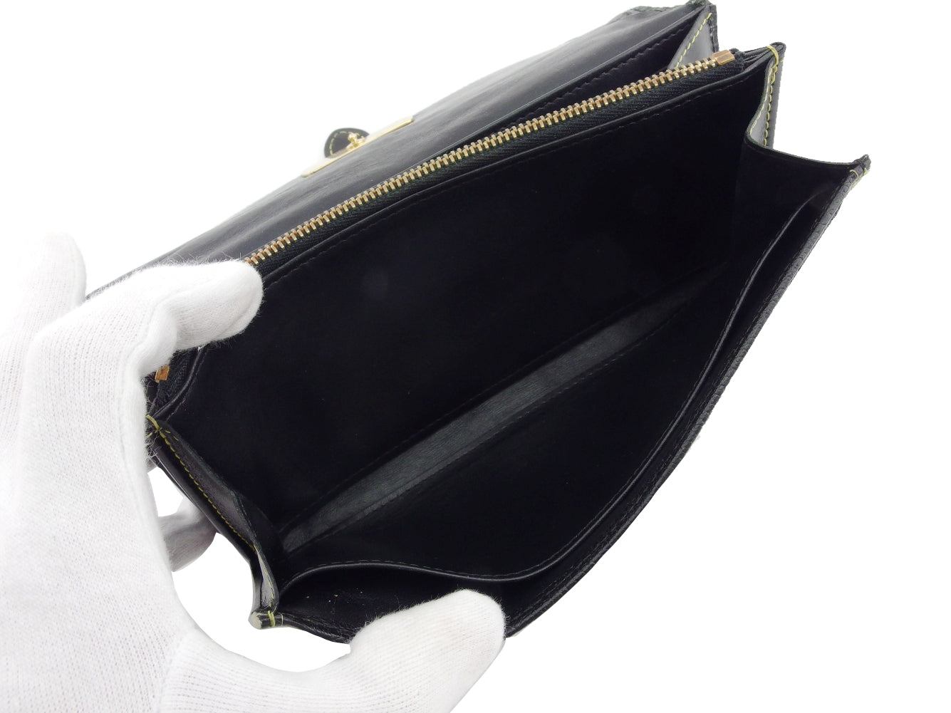 LOUIS VUITTON Long Wallet Purse M95645 black Portefeuille Le Favori