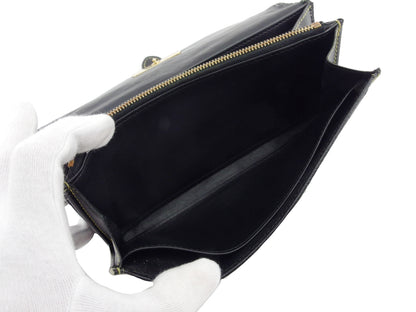 LOUIS VUITTON Long Wallet Purse M95645 black Portefeuille Le Favori