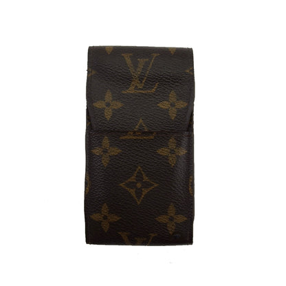LOUIS VUITTON Cigarette case M63024 Brown beige Etui cigarette