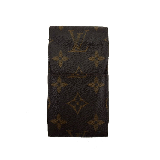 LOUIS VUITTON Cigarette case M63024 Brown beige Etui cigarette