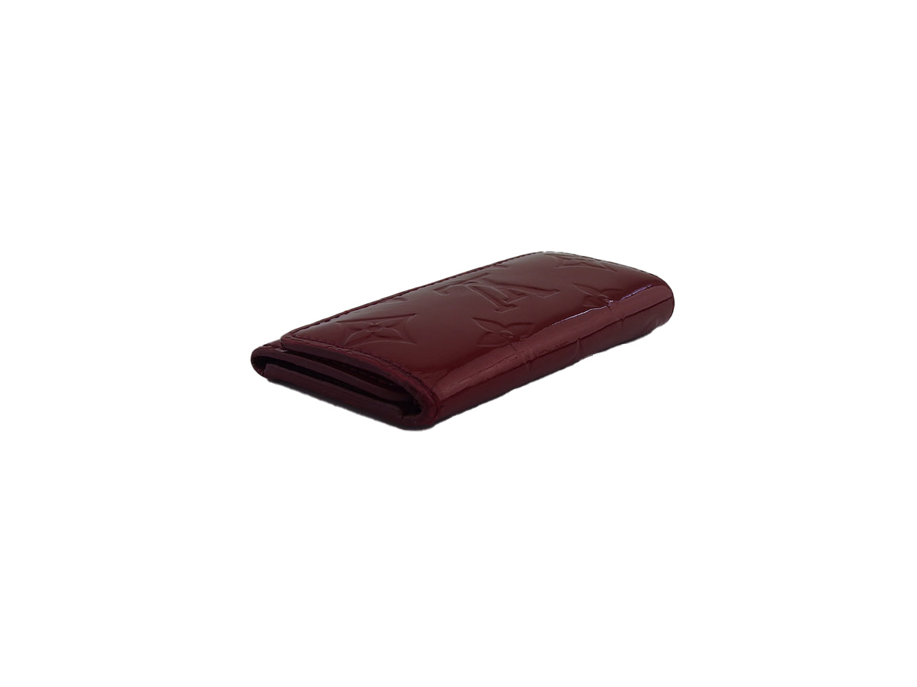 LOUIS VUITTON Key case Key holder M91976 Red Multicles4