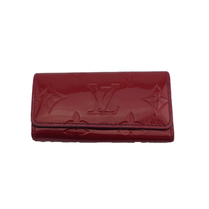 LOUIS VUITTON Key case Key holder M91976 Red Multicles4