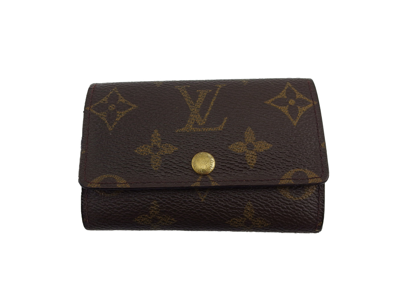 LOUIS VUITTON Key case Key holder M62630 Brown beige Multicles6