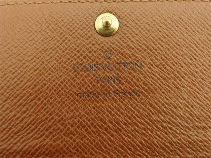 LOUIS VUITTON Key case Key holder M62630 Brown beige Multicles6