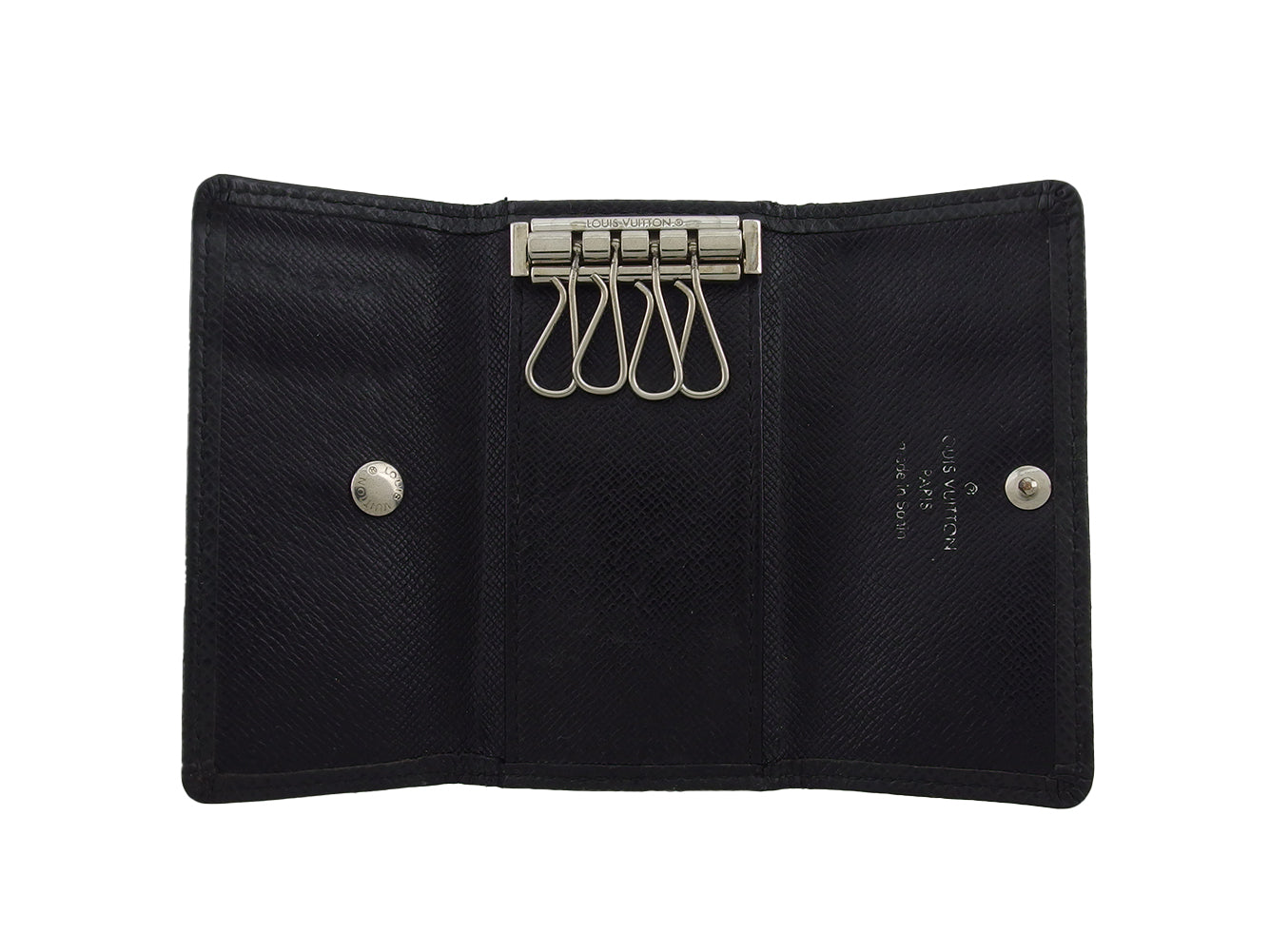 LOUIS VUITTON Key case Key holder M30522 black Multicles4
