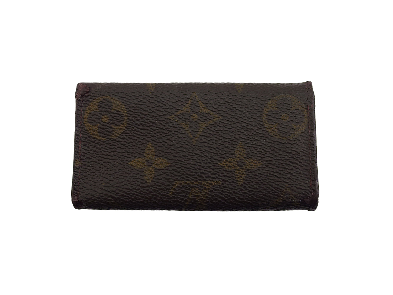 LOUIS VUITTON Key case Key holder M62631 Brown beige Multicles4