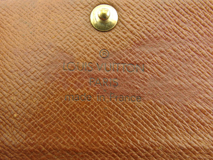 LOUIS VUITTON Key case Key holder M62631 Brown beige Multicles4
