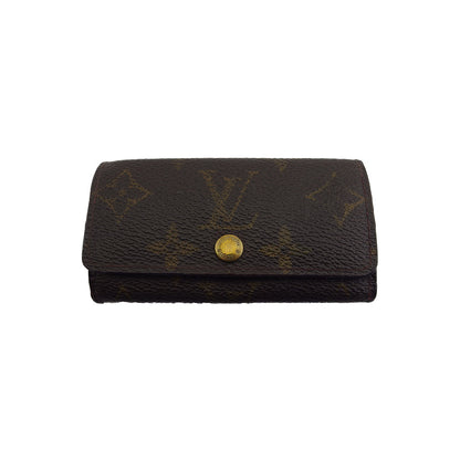 LOUIS VUITTON Key case Key holder M62631 Brown beige Multicles4